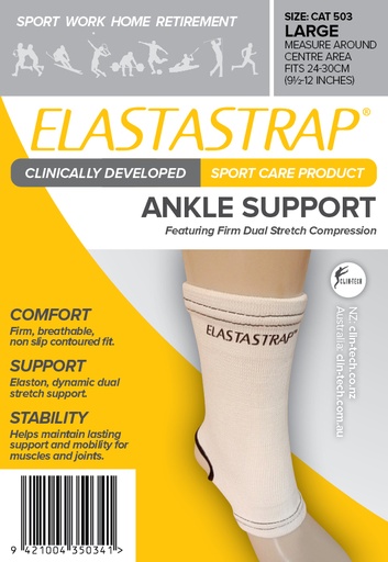 [2091542, cat503] Elastastrap Compression Ankle Support L