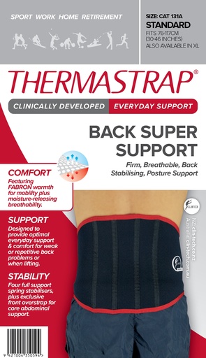[2211718, cat131a] Thermastrap Super Back Support Standard