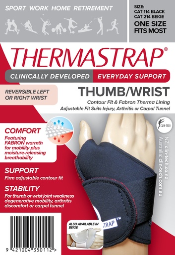 [2025841, cat114] Thermastrap Thumb/Wrist Support OSFM