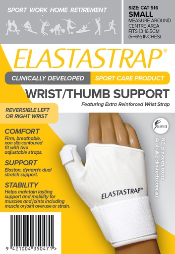 [2180871, cat516] Elastastrap Compression Wrist & Thumb Strap S