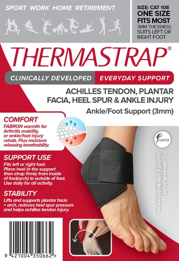 [952796, cat108] Thermastrap Ankle/Foot Support 3 mm OSFM