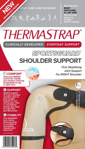 [2434388, cat139R] Thermastrap Sportsguard Shoulder Support Right XL 139R