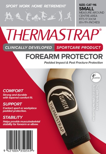 [2025388, cat116] Thermastrap Forearm Padded Support Small